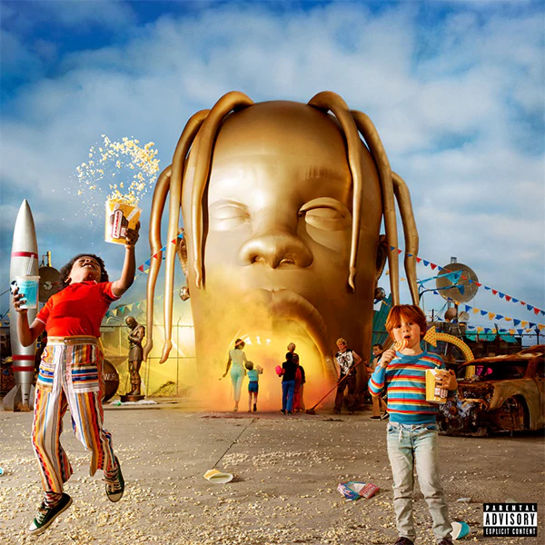 Imagen del album ASTROWORLD de Travis Scott