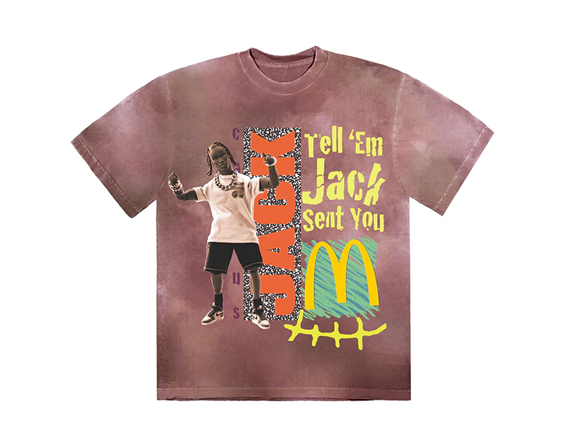 Imagen de la remera Jack Smile II - T-shirt Travis Scott x McDonald's